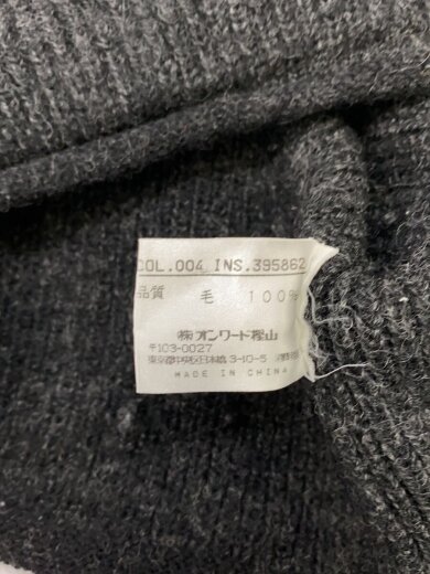 商品画像：ニット・セーター(厚手)/48/ウール/BLK// 5