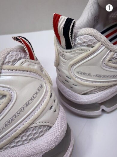 商品画像：×THOM BROWNE/ローカットスニーカー/26cm/WHT/1203B291-100 9