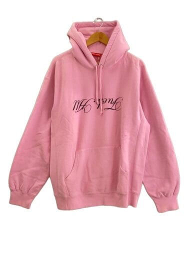 商品画像：×Jamie Reid/Fuck All Hooded Sweatshirt/L/コットン/PNK/袖汚れ有// 1