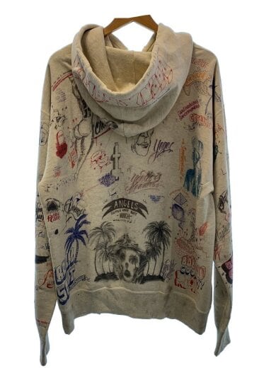 商品画像：24SS/BR_HOODIE/LA/GRAY/XL/コットン/GRY/総柄/SM-YS8-0000-C11 2