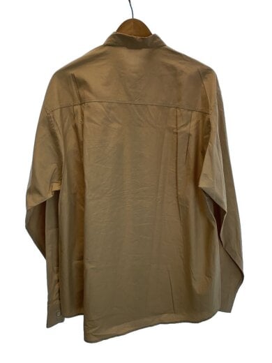 商品画像：WASHED FINX TWILL/長袖シャツ/4/コットン/BEG/A23AS02TN/襟汚れ有 2