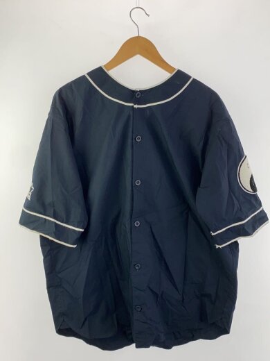 商品画像：半袖シャツ/M/コットン/NVY/無地 2