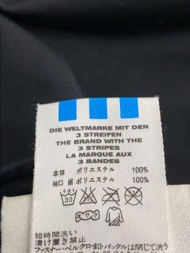 商品画像：ジャージ/S/ポリエステル/BLK/無地 4