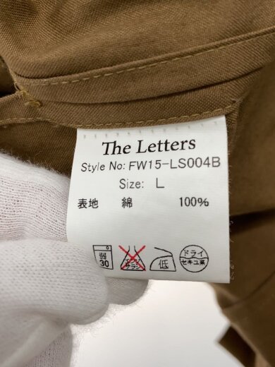 商品画像：トレンチコート/L/コットン/CML/無地/FW15-LS0004B 4