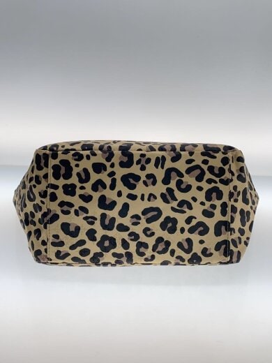 商品画像：リバーシブルトートバッグ/ブラウン/レオパード 4