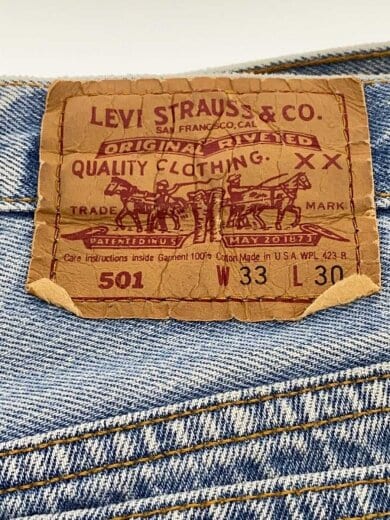 商品画像：ボトム/33/コットン/BLU 4