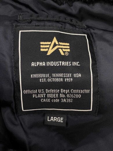 商品画像：ジャケット/L/コットン/BLK/3A382 3