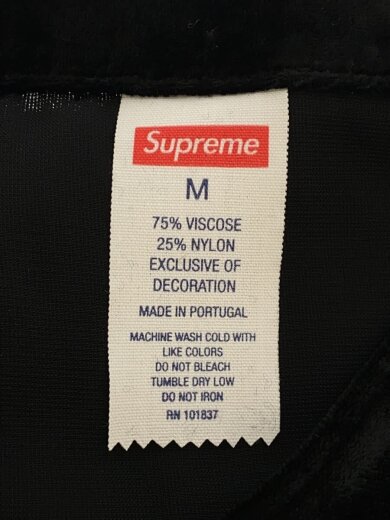 商品画像：半袖シャツ/M/BLK/25SS/Velvet Baseball Jersey 3