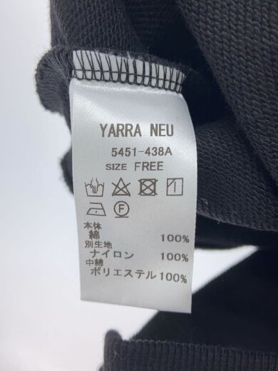 商品画像：スウェット/FREE/コットン/BLK/5451-438A 4