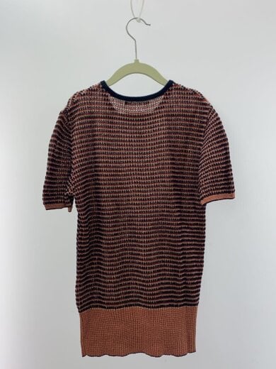 商品画像：ノースリーブカットソー/S/コーデュロイ/RED/総柄/12-02-42-02406 2