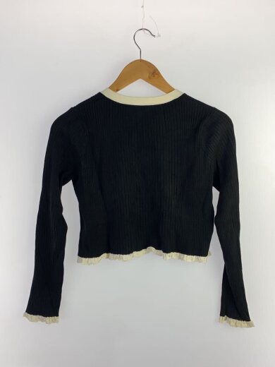 商品画像：ROSY LUCE/カーディガン(薄手)/M/レーヨン/BLK/無地/01-230815 2