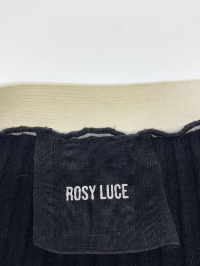 商品画像：ROSY LUCE/カーディガン(薄手)/M/レーヨン/BLK/無地/01-230815 3