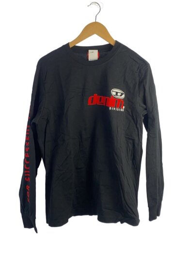 商品画像：長袖Tシャツ/M/コットン/BLK/A11370 1