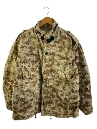 商品画像：ミリタリージャケット/M/コットン/KHK/総柄 1