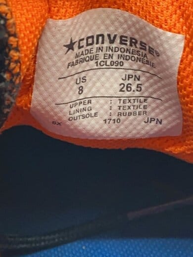 商品画像：ハイカットスニーカー/26.5cm/BLK 5