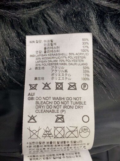 商品画像：ブルゾン/S/アクリル/BLK/HG6678 4