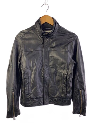 商品画像：シングルライダースジャケット/M/羊革/BLK/381-5.CLW.DJ.KS.0001 1