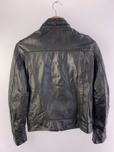 商品画像：シングルライダースジャケット/M/羊革/BLK/381-5.CLW.DJ.KS.0001 2