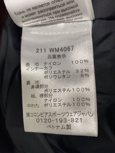 商品画像：ナイロンジャケット/M/ナイロン/BRD/無地/WM4067 4