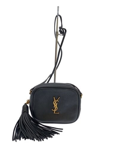 商品画像：ショルダーバッグ/レザー/BLK/PTR425317/汚れ有 1