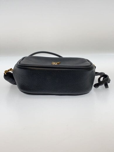 商品画像：ショルダーバッグ/レザー/BLK/PTR425317/汚れ有 4