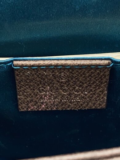 商品画像：チェーン・ショルダーバッグ_オフィディア/レザー/BEG/スレ、錆有// 5