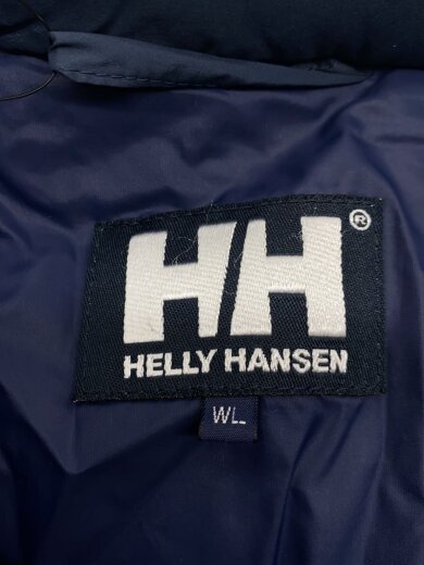 商品画像：ロングダウンジャケット/L/ナイロン/BLU/how11650 3