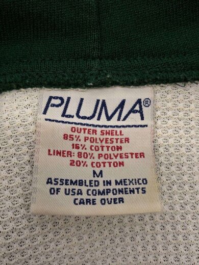 商品画像：ジップパーカー/M/ポリエステル/GRN 3