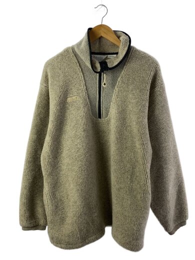 商品画像：フリースジャケット/L/アクリル/IVO/WU6280/USA製 1