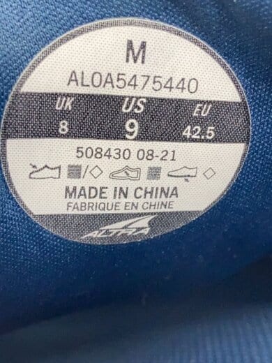 商品画像：ローカットスニーカー/US9/BLU 5