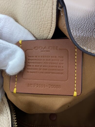 商品画像：ショルダーバッグ_ハドリー_ホーボー_カラーブロック_オールレザー/レザー/BEG 7