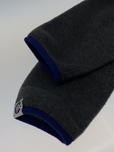 商品画像：フリースジャケット/XL/ポリエステル/GRY/無地 5