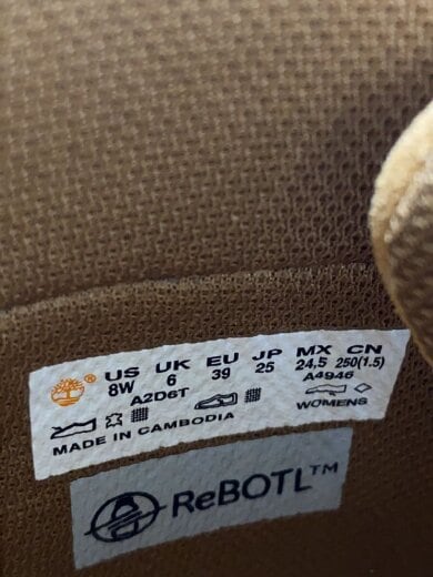 商品画像：レースアップブーツ/25cm/CML/A2D6T 5