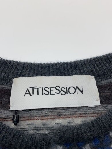 商品画像：カーディガン(薄手)/--/ウール/マルチカラー/5628-105-0118// 3