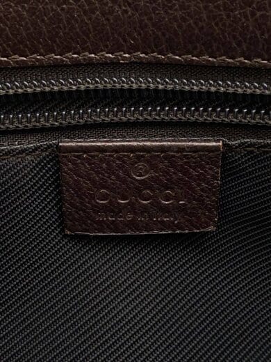 商品画像：ショルダーバッグ_GGキャンバス/BRW/総柄/角スレ、全体的に黒ずみ有 5