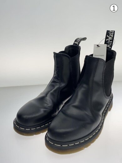 商品画像：サイドゴアブーツ/UK7/BLK/2976 WS/チェルシーブーツ/ホワイトステッチ/履きジワ・キズ有 2
