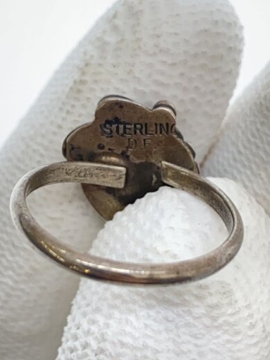 商品画像：リング/SILVER/9号/カラーストーン/メンズ 3