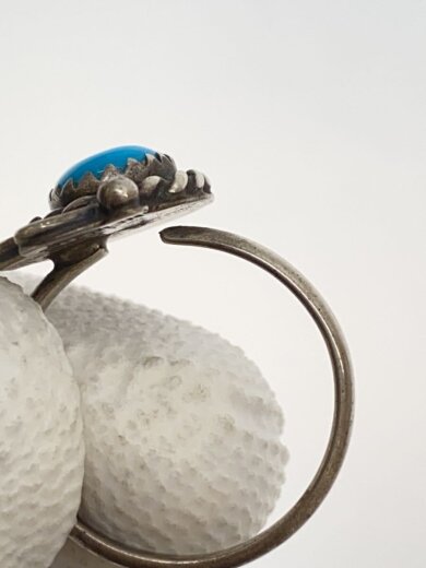 商品画像：リング/SILVER/9号/カラーストーン/メンズ 4