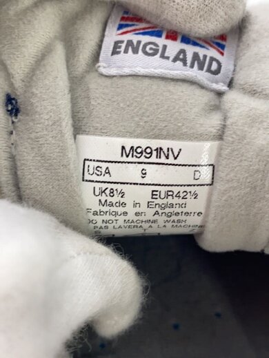 商品画像：M991/ネイビー/Made in UK/UK8.5/NVY/スウェード// 5