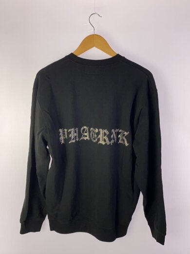 商品画像：スウェット/L/コットン/BLK/ラインストーン 2