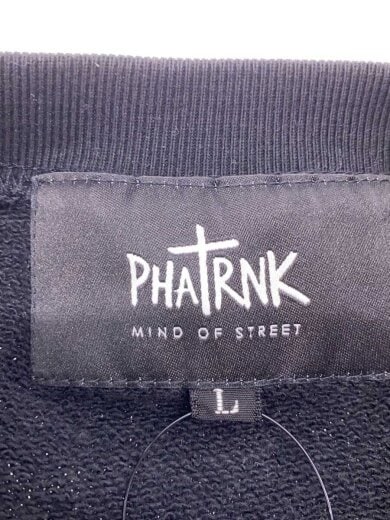 商品画像：スウェット/L/コットン/BLK/ラインストーン 3