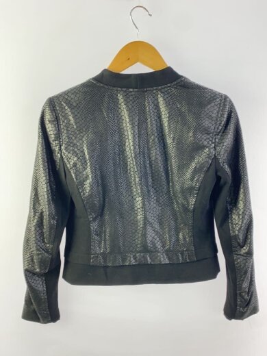 商品画像：ジャケット/S/ポリエステル/BLK 2