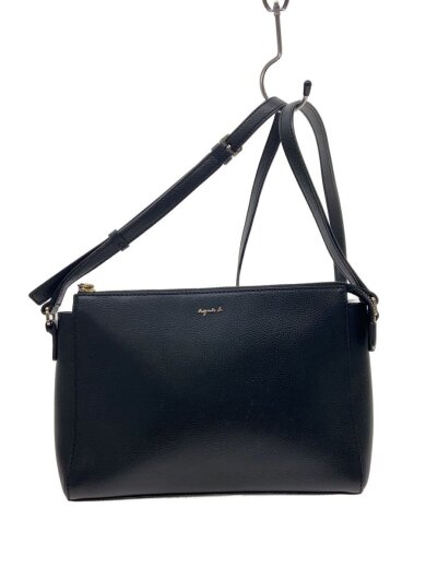 商品画像：ショルダーバッグ/牛革/BLK/IS11-04// 1