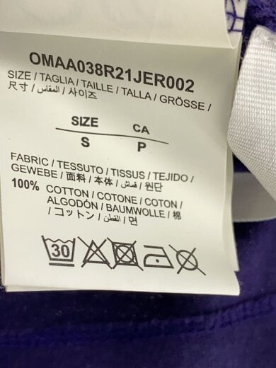 商品画像：Tシャツ/L/コットン/BLK/OMAA038R21JER002/MARKER S/S OVER TEE 4