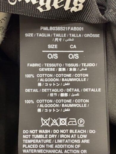 商品画像：キャップ/--/コットン/BLK/メンズ/PMLB038S21FAB001/ベアー 6