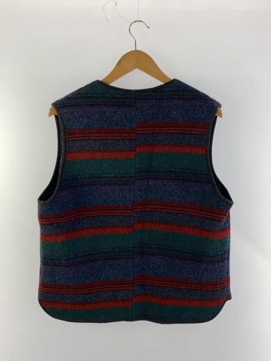 商品画像：ベスト/M/ウール/RED/チェック/USA製/CLASSIC FISHING VEST 2