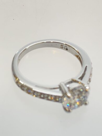 商品画像：リング/8号/スワロフスキー/SLV/レディース 3