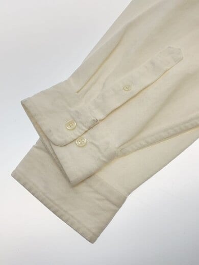 商品画像：長袖シャツ/M/コットン/WHT/SMALL BOX LOGO SHIRT/全体的に汚れ有 5