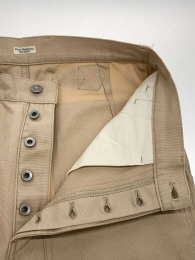商品画像：23AW/DUCK CLOTH DOUBLE KNEE TROUSERS/2/汚れ有/BEG/PMAQ-PT10 3