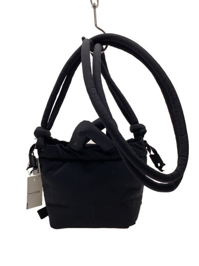 商品画像：ショルダーバッグ/ナイロン/BLK/無地/P4/24_2 1